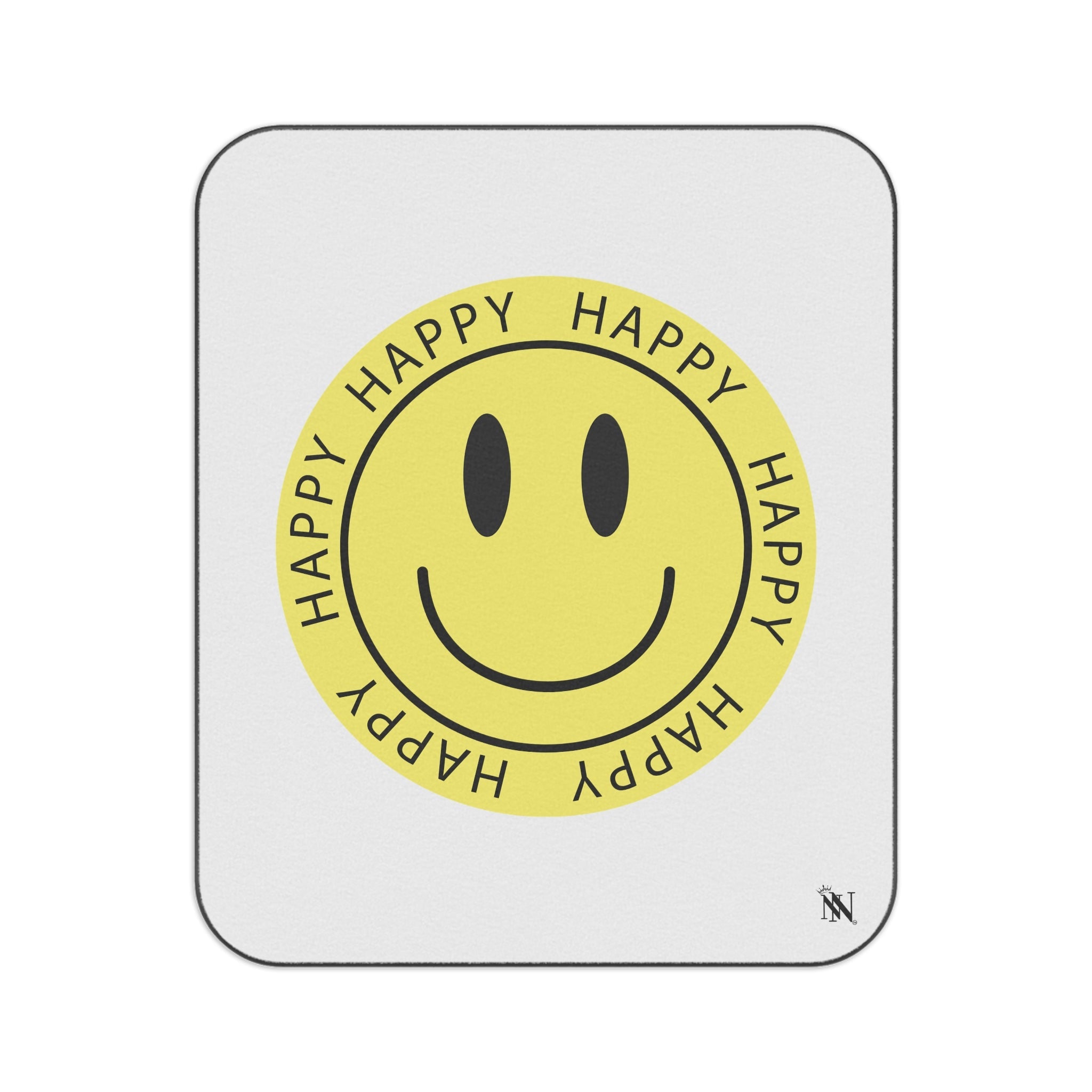 Happy Face Sticker Couple Friendly Sex Blanket