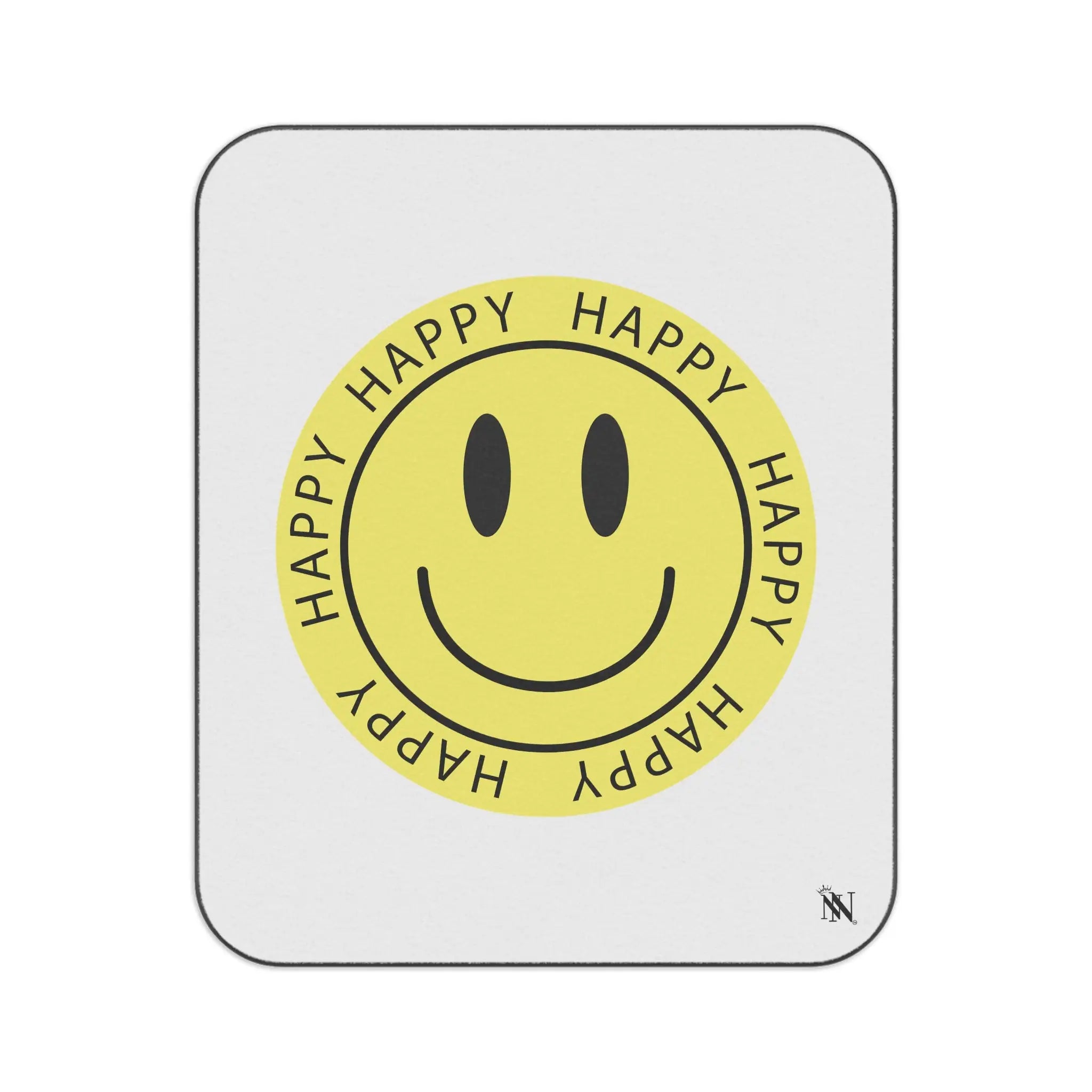 Happy Face Sticker Couple Friendly Sex Blanket