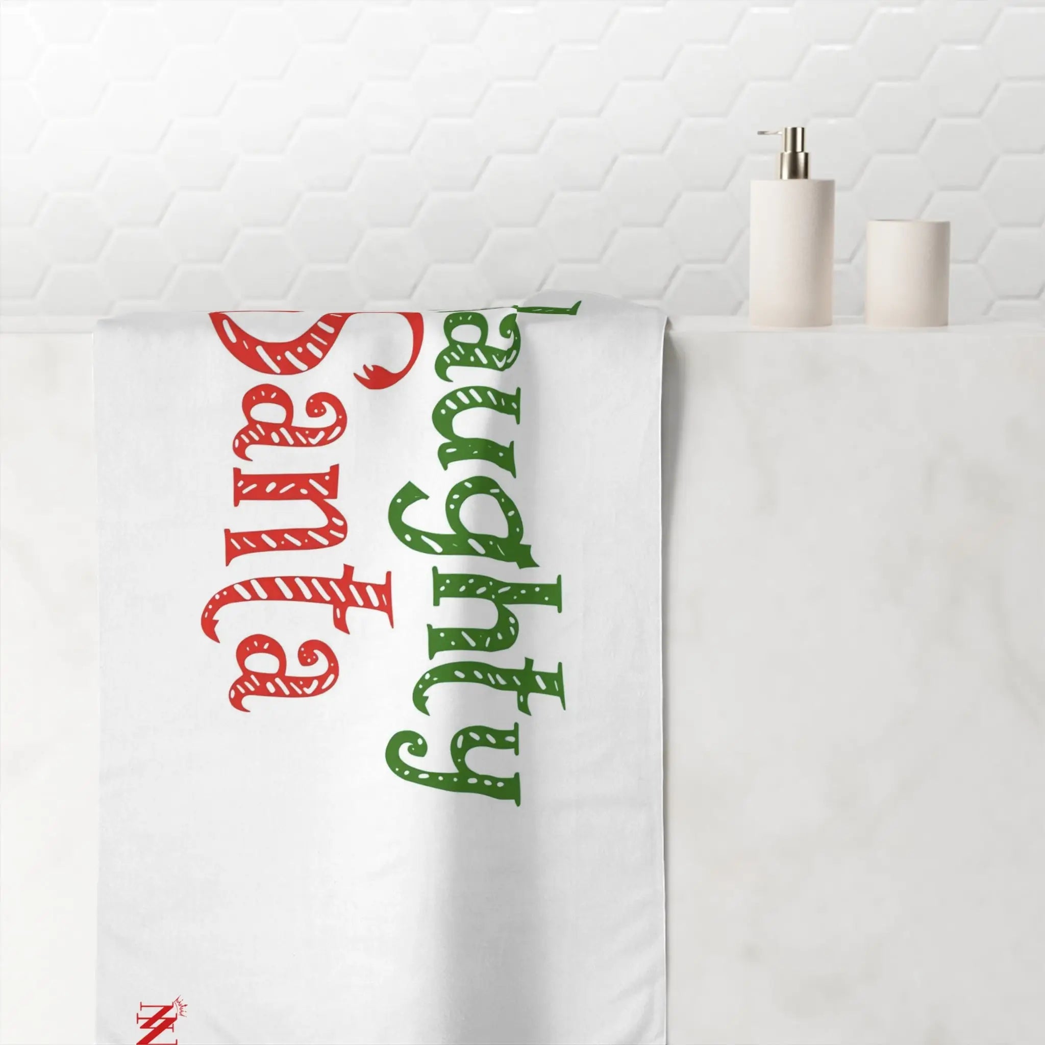 Naughty Santa | Mix & Match XL Fun-Flirty Lovers’ Towels