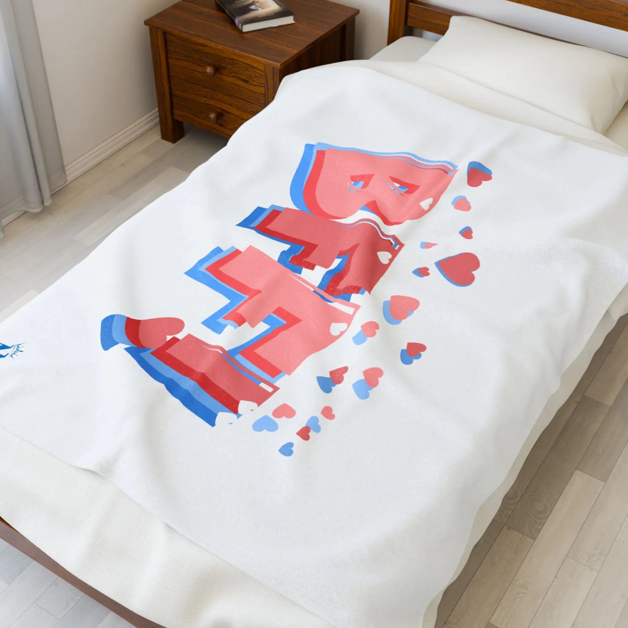 BFF! | Mix & Match Velveteen Fun-Flirty Lovers’ Blankets
