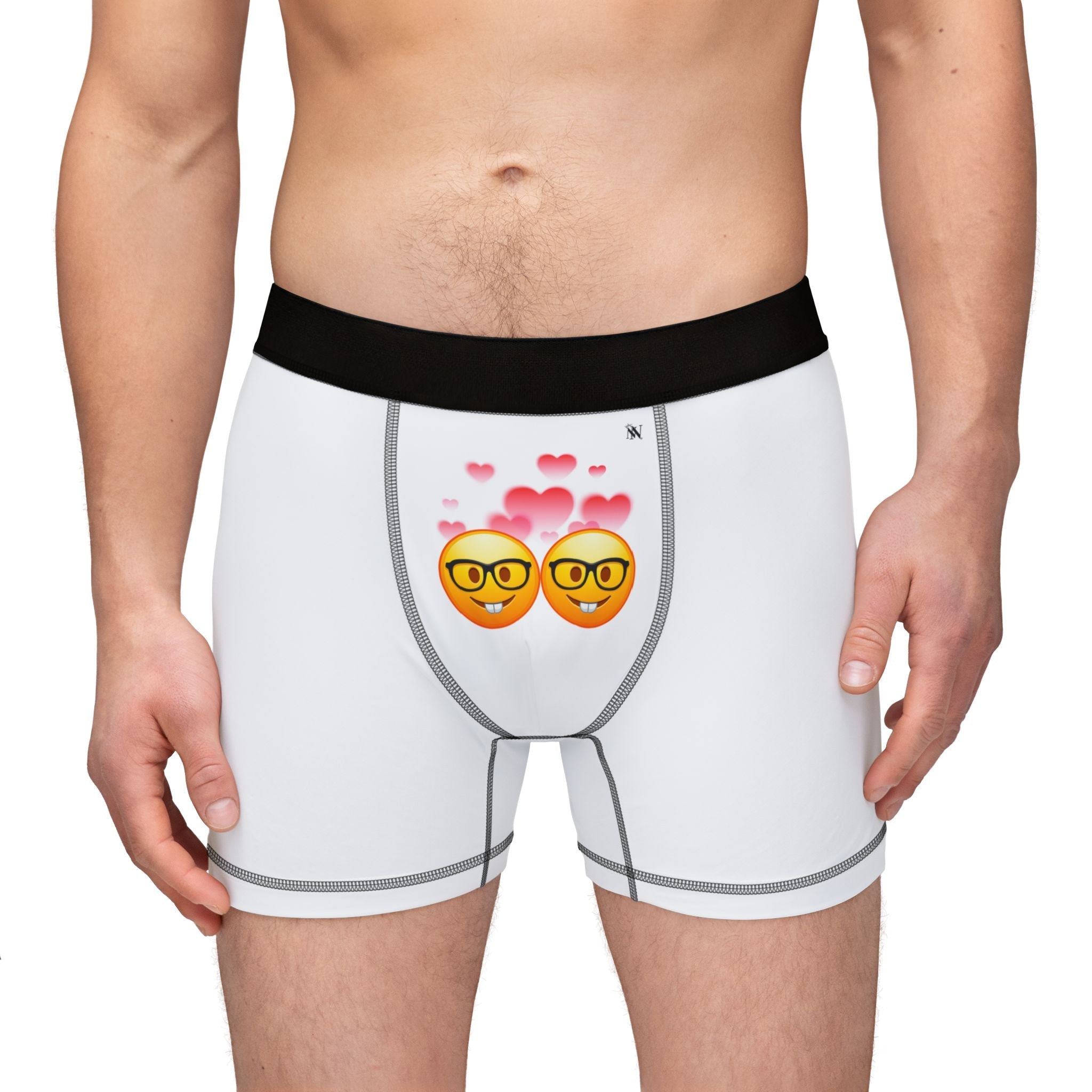 Couple of Love Nerds | Mix & Match Men’s Fun-Flirty Lovers’ Boxer Briefs