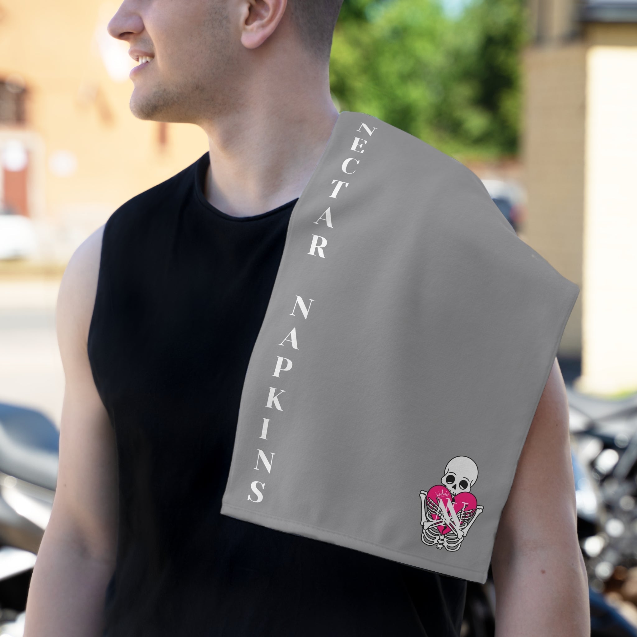 Nectar Napkins Brand Gray Sex Towel