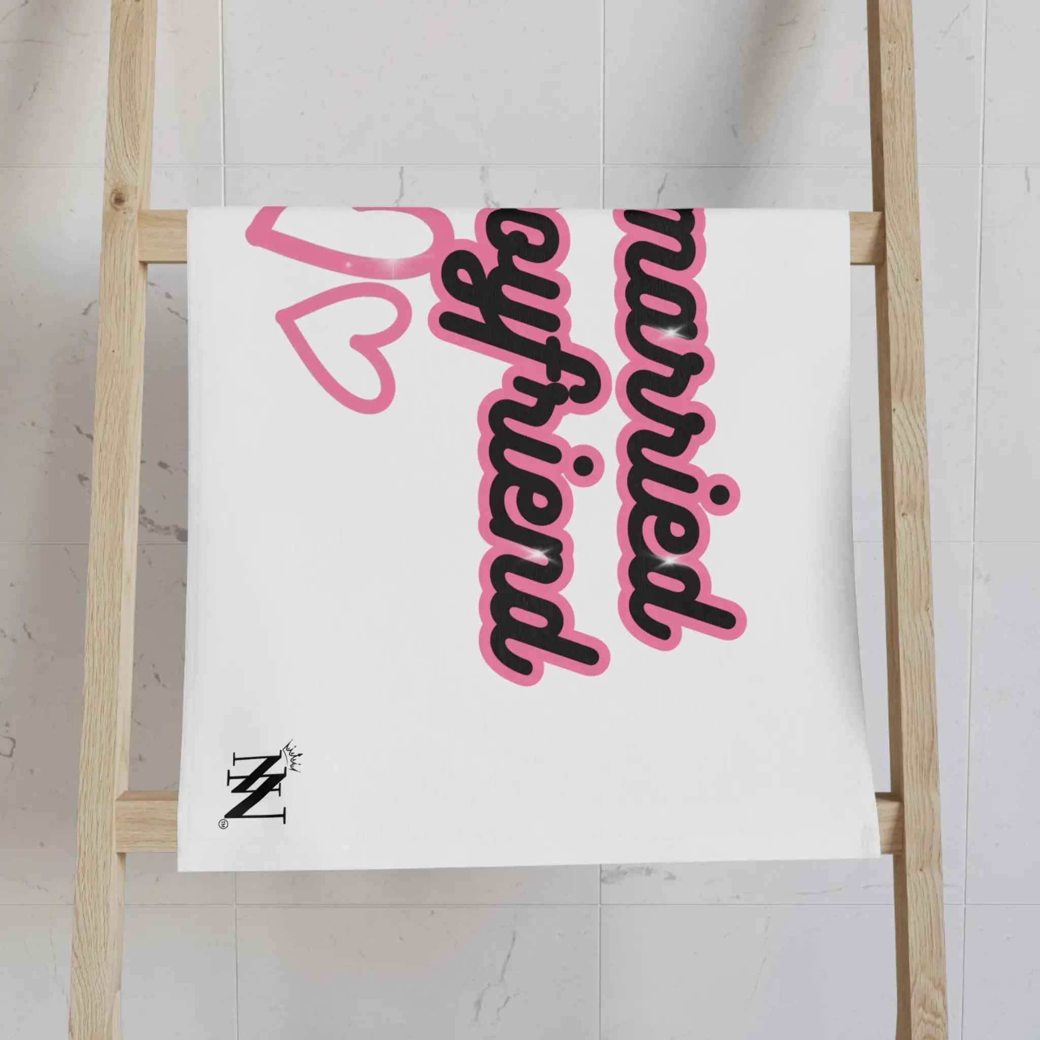 Just Married My Boyfriend | Mix & Match Classic Fun-Flirty Lovers’ Towels