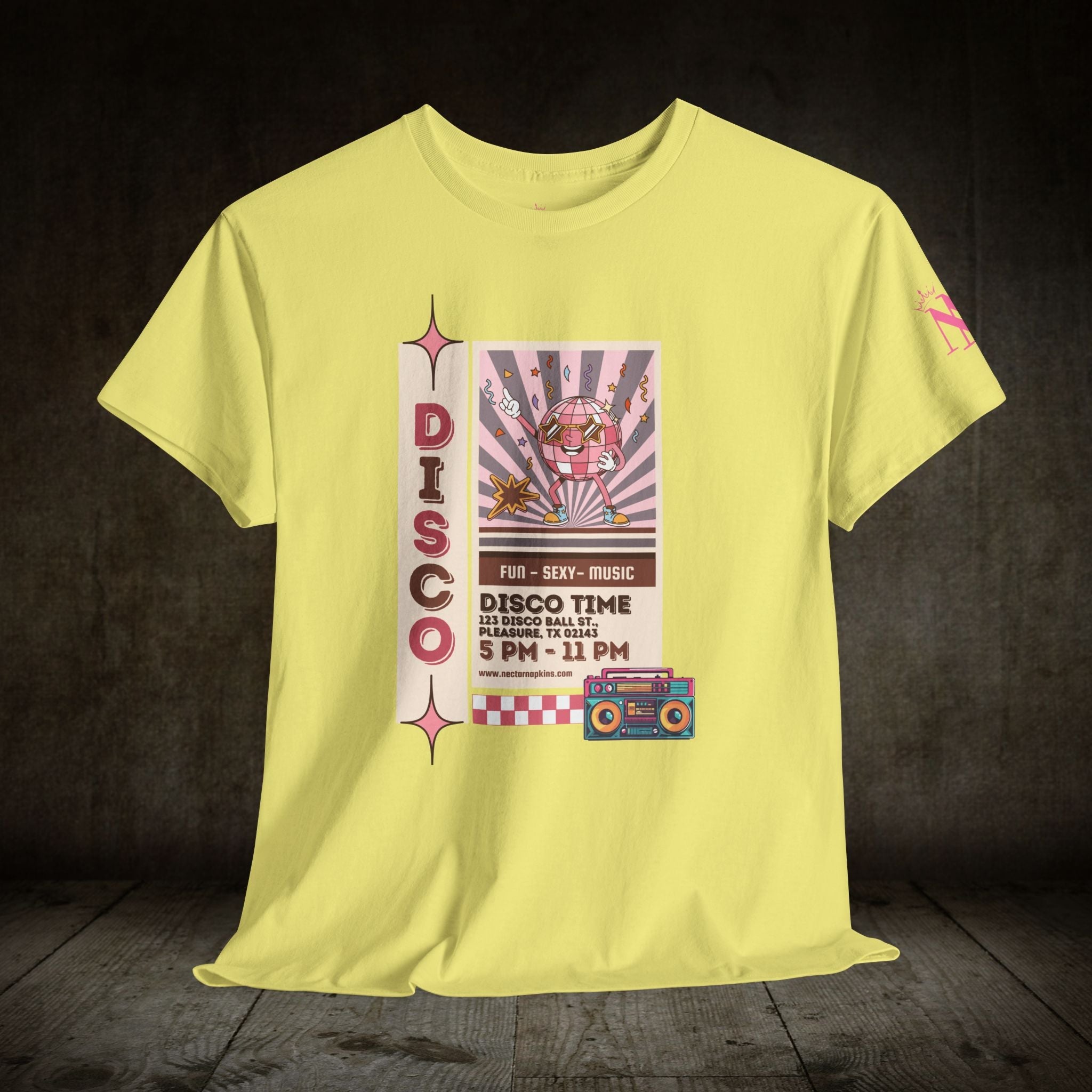 Disco | Mix & Match Cotton Unisex Fun-Flirty Lovers’ T-Shirts