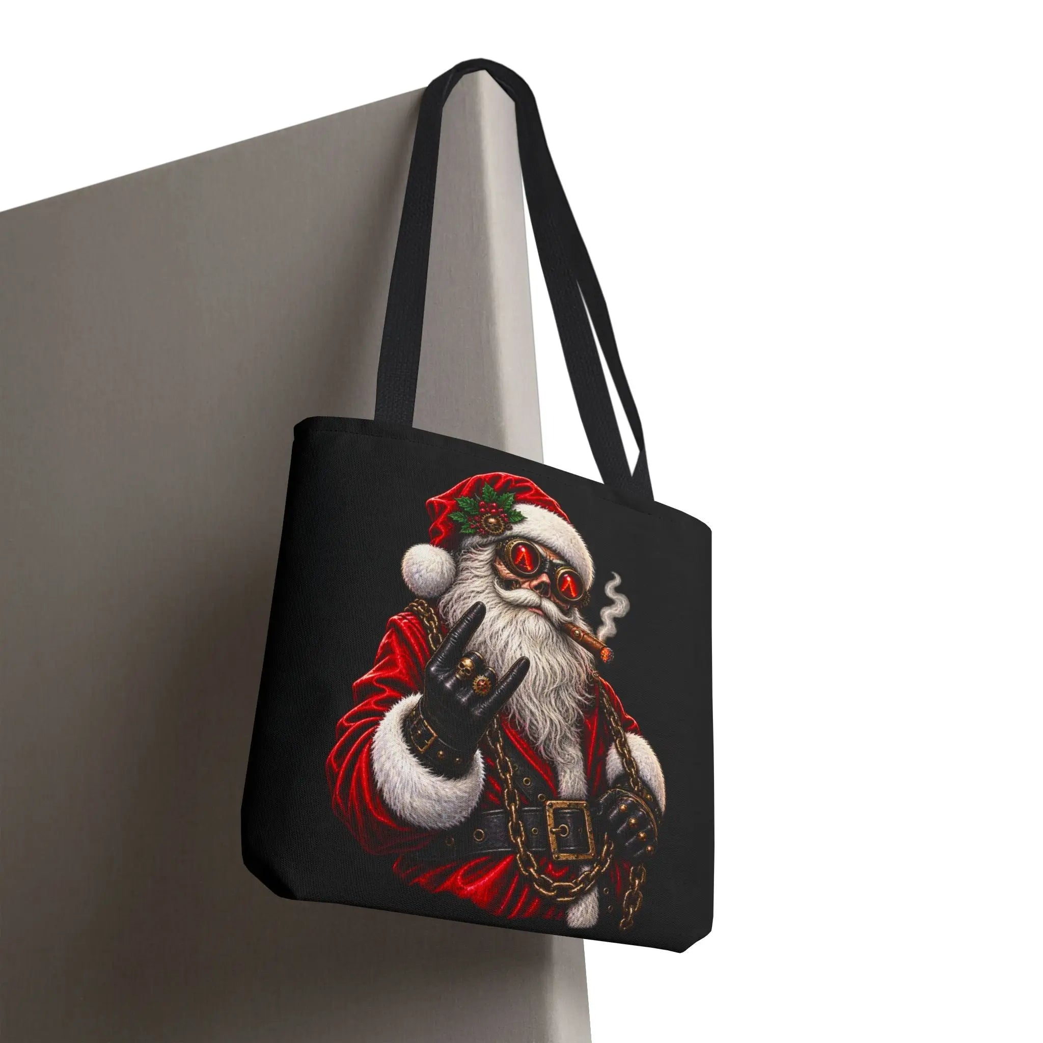 Santa in Chains Christmas | Nectar Napkins Fun-Flirty Lovers’ Totes