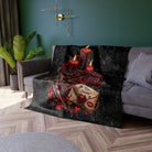 Wicked Hearts Club Valentines | Nectar Napkins Fun-Flirty Lovers’ Crushed Velvet Blankets