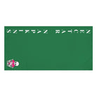 Nectar Napkins Brand Green | Nectar Napkins XL Fun-Flirty Lovers’ Towels