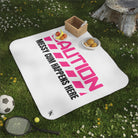 Caution: Messy Cum Happens Here | Mix Match Fun-Flirty Lovers’ Water-Resistant Blankets