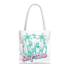 Surf Time for Us Fun Everyday Cute Tote Bag
