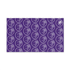 Hungry Drooling Emoji Pattern Purple Cum Towel