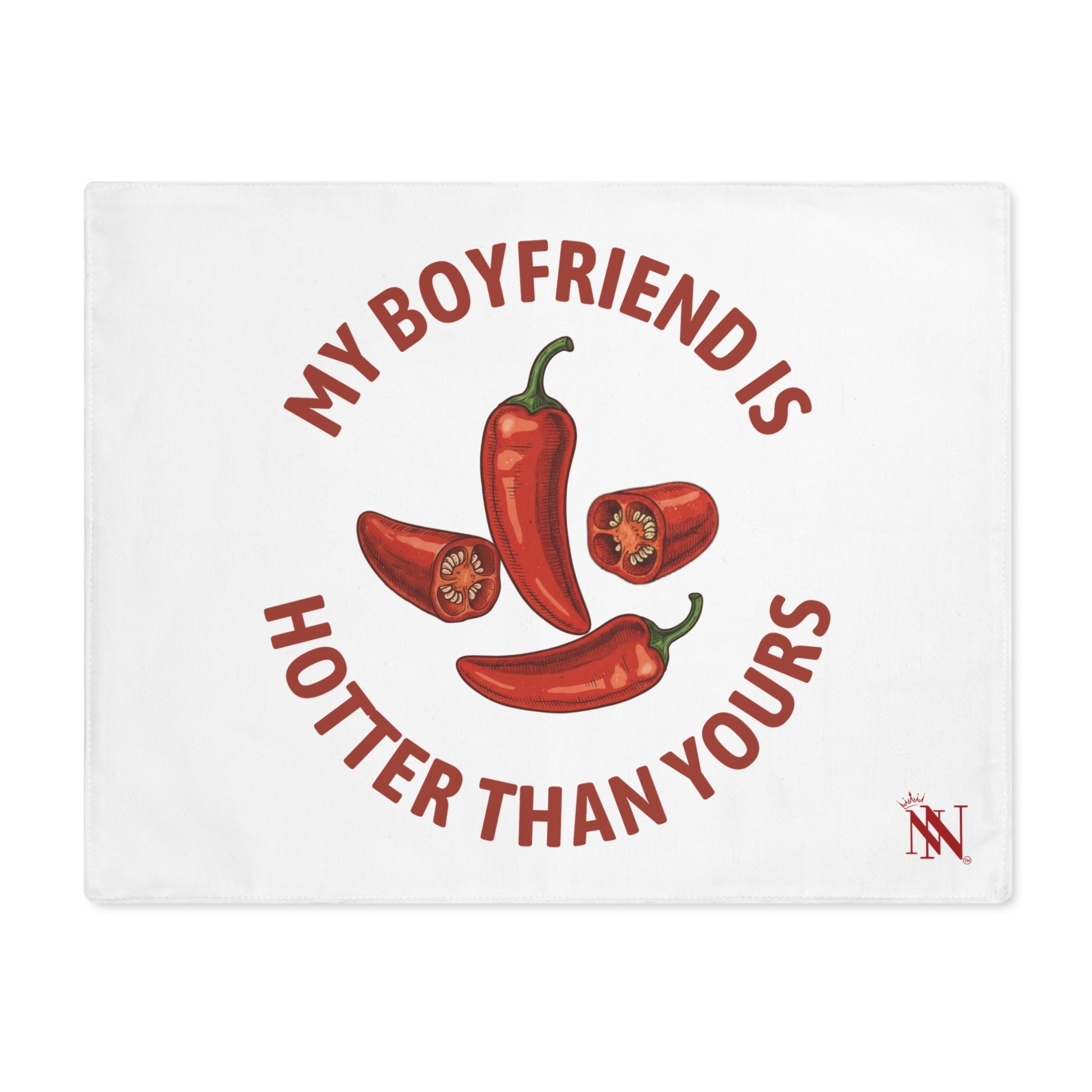 My Boyfriend is Hotter Than Yours Pepper | Mix & Match Playful Fun-Flirty Lovers’ Toy Mats