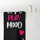 Let’s Play Mood Hearts | Mix & Match XL Fun-Flirty Lovers’ Towels