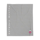 Nectar Napkins Brand Light Grey Love Blanket