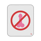 No Dick Allowed | Mix Match Fun-Flirty Lovers’ Water-Resistant Blankets