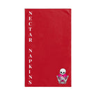 Nectar Napkins Brand Red | Nectar Napkins Classic Fun-Flirty Lovers’ Towels