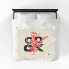 Lick Cock Skull Rocker | Nectar Napkins Fun-Flirty Lovers’ Blankets