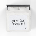 Just Say Fuck It! | Mix & Match Soft Fun-Flirty Lovers’ Blankets