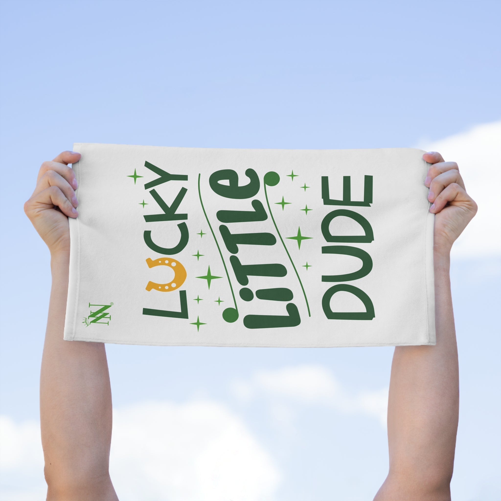 Lucky Little Dude St. Patrick’s Day | Mix & Match Soft Fun-Flirty Lovers’ Towels