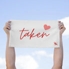 Taken Heart | Mix & Match Soft Fun-Flirty Lovers’ Towels