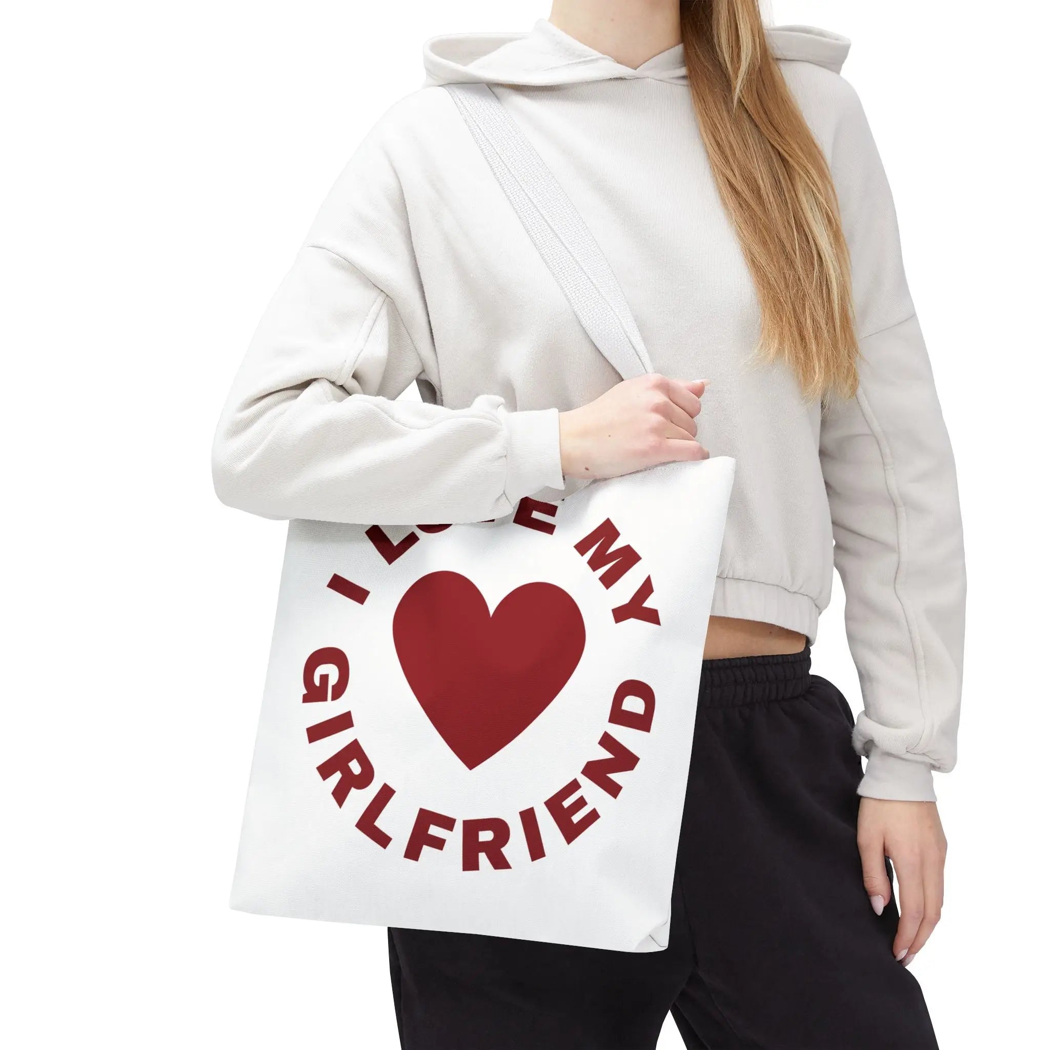 I Love My Girlfriend Heart | Mix & Match Fun-Flirty Lovers’ Totes