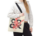 Suck Cock Skull Rocker Love Tote Bag