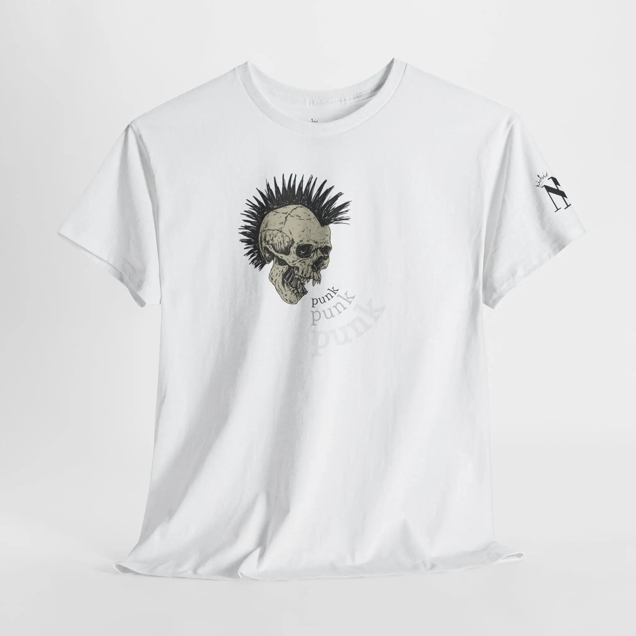 Punk Mohawk Skull | Nectar Napkins Fun-Flirty Lovers’ T-Shirts