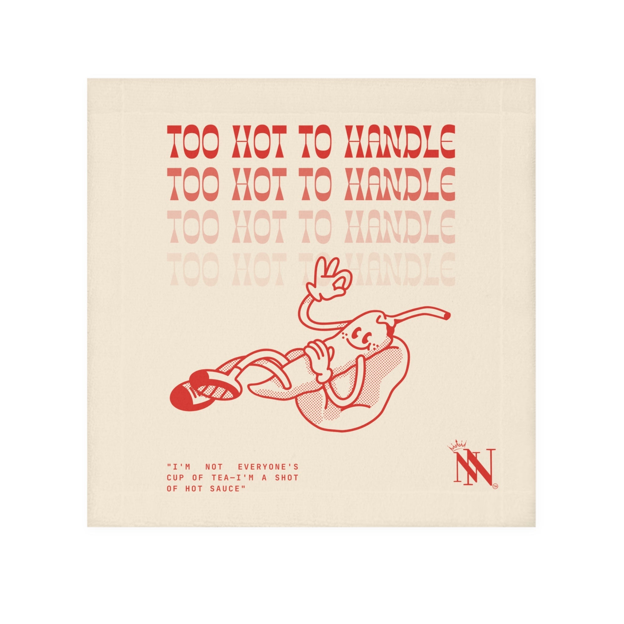 Too Hot to Handle Pepper | Mix & Match Lils’ Fun-Flirty Lovers’ Towels