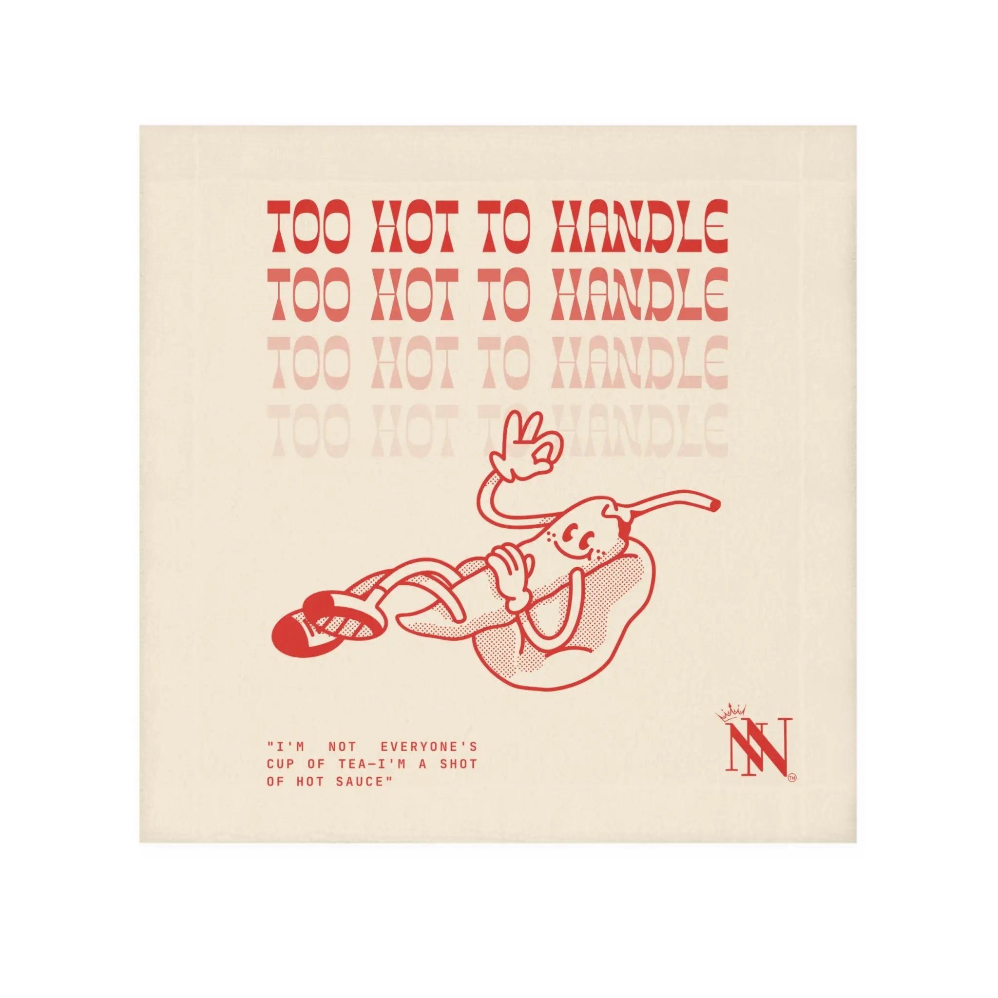 Too Hot to Handle Pepper | Mix & Match Lils’ Fun-Flirty Lovers’ Towels