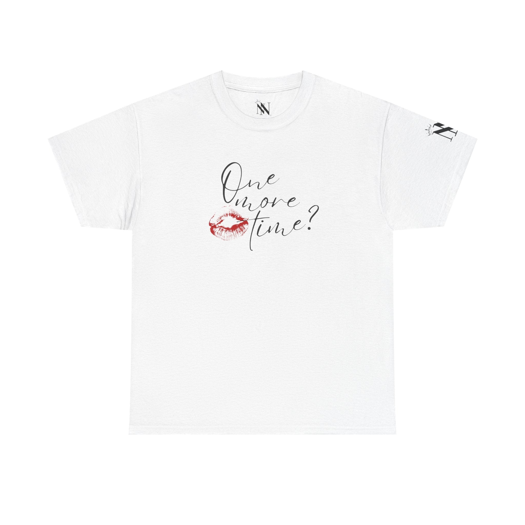 One More Time? with a Kiss Romantic Couples Sex Gifts for Her T-Shirt
