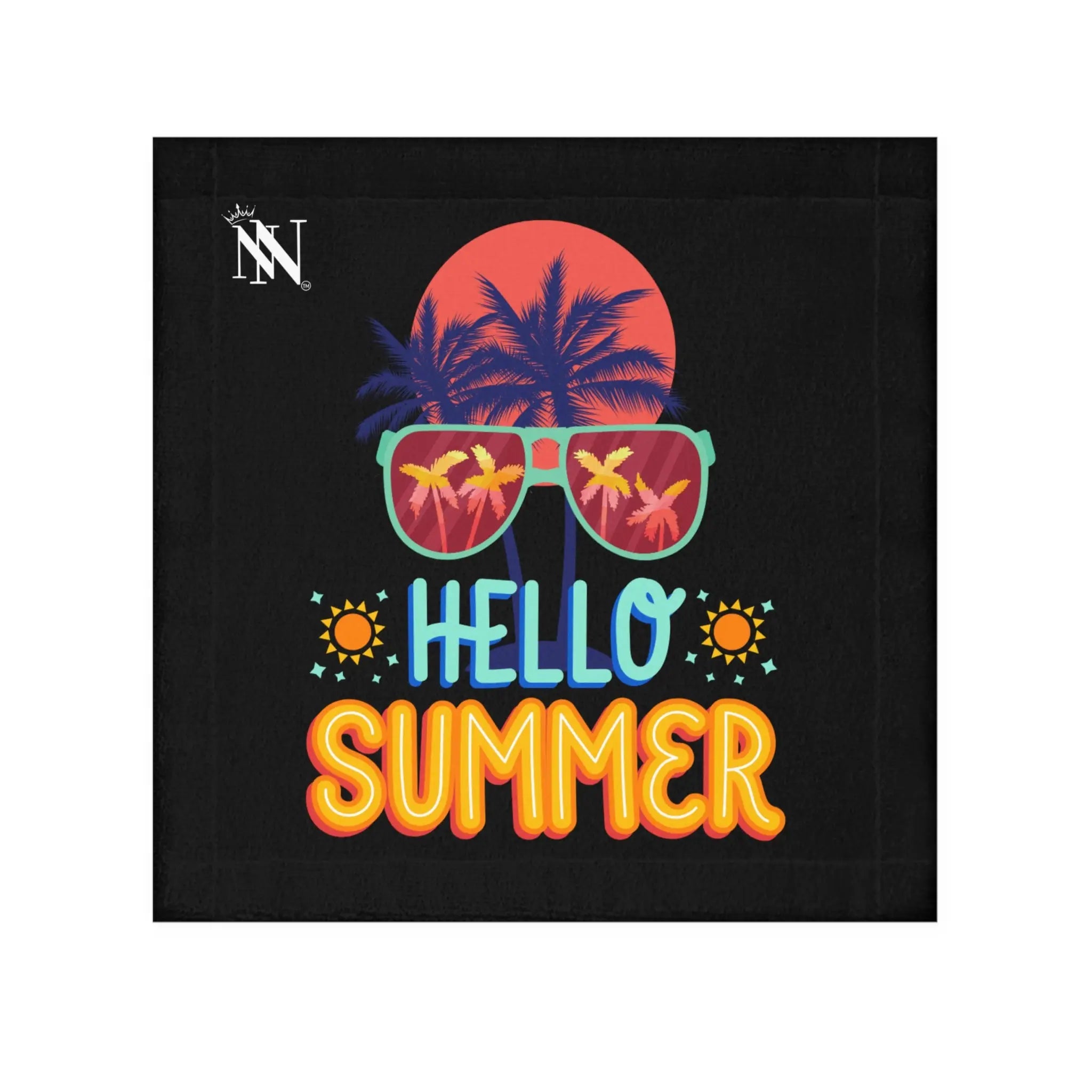 Hello Summer Tropical Sunglasses Cum Rag