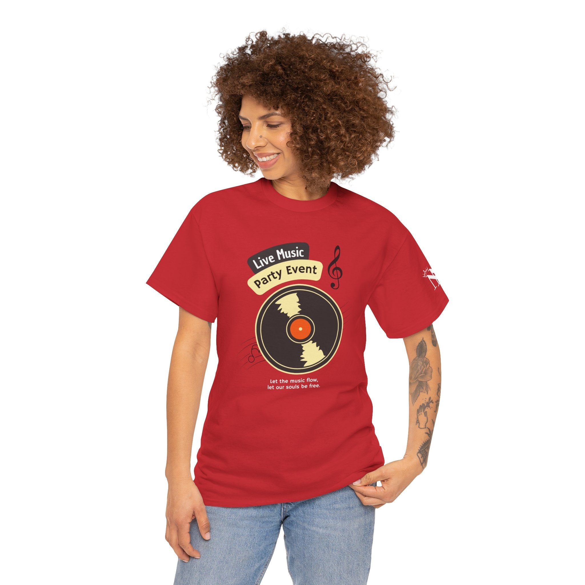 Let the Music Flow Sex Gifts 100% Cotton T-Shirt