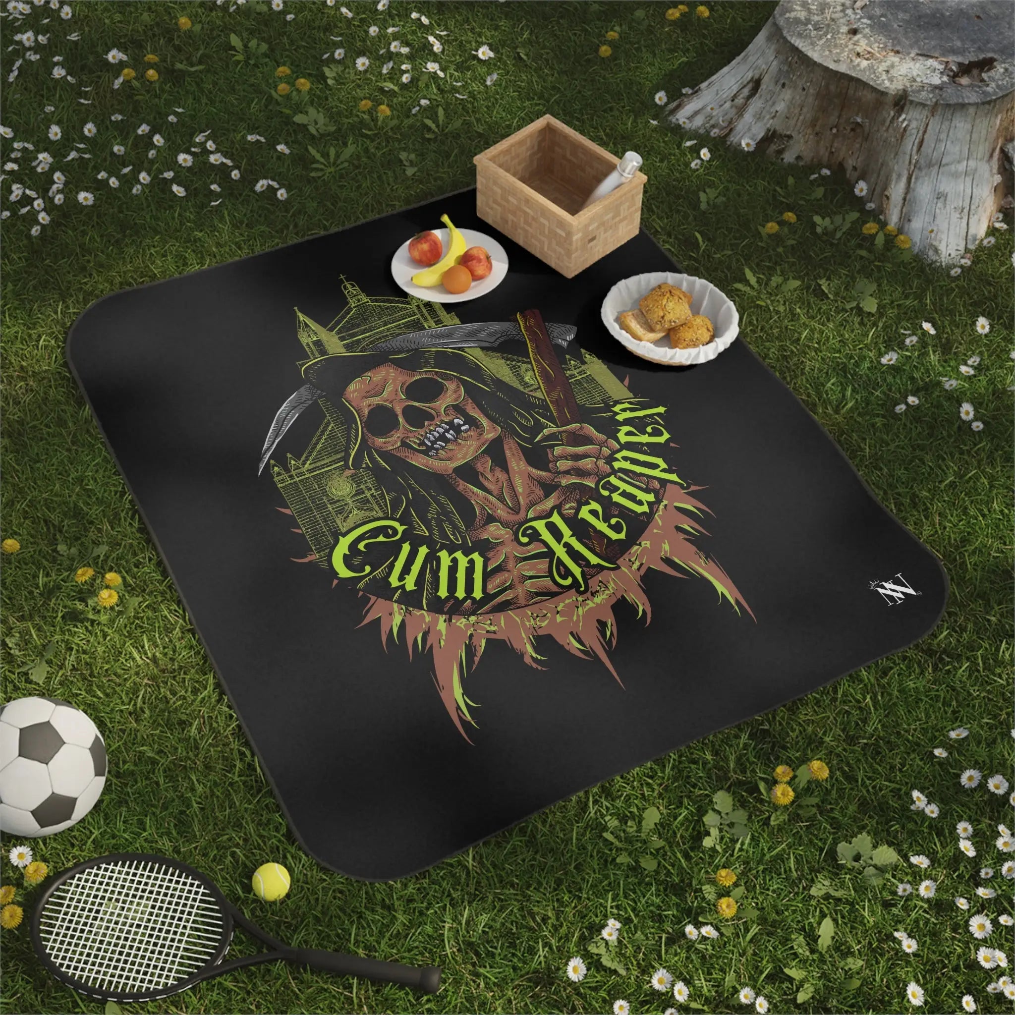 Cum Reaper | Mix Match Fun-Flirty Lovers’ Water-Resistant Blankets
