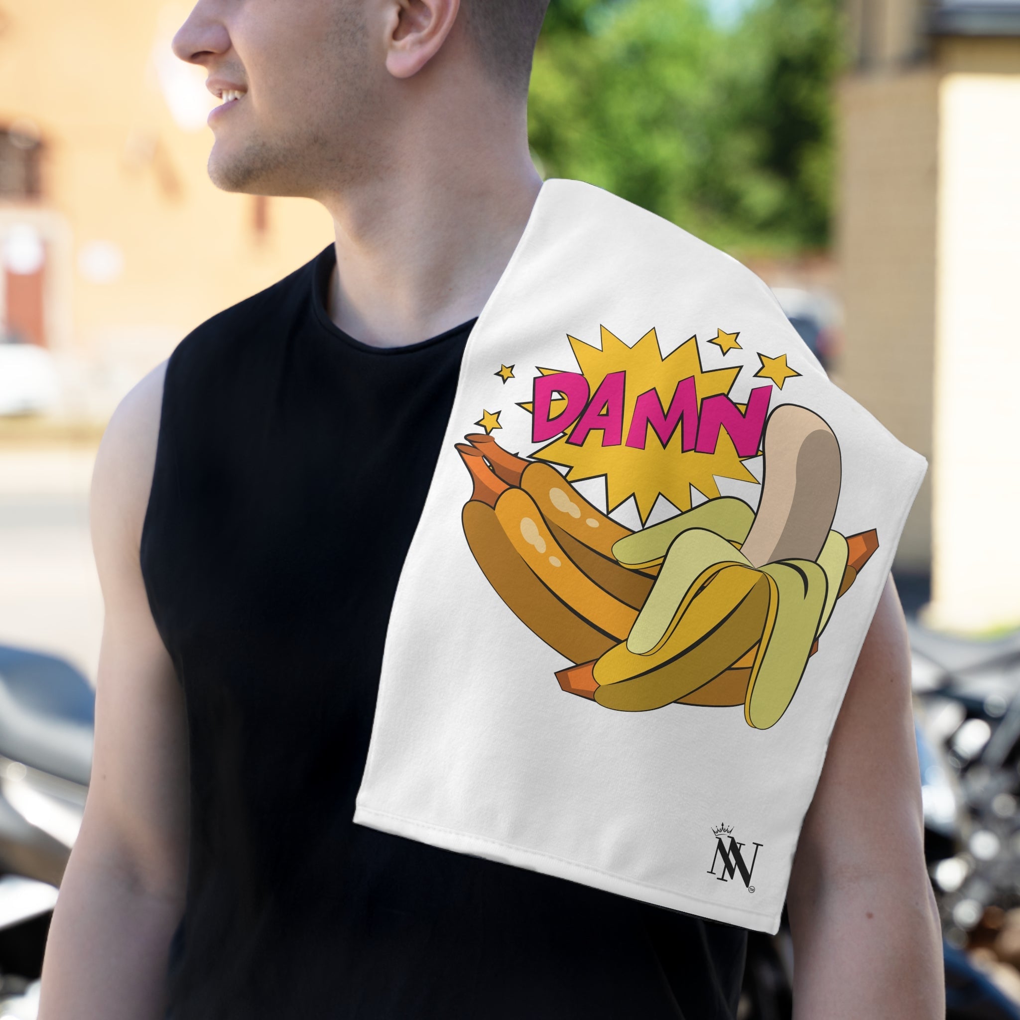 Damn Banana | Mix & Match Soft Fun-Flirty Lovers’ Towels