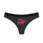 Cum Hard! Kiss Mark | Mix & Match Women’s Fun-Flirty Lovers’ Thongs