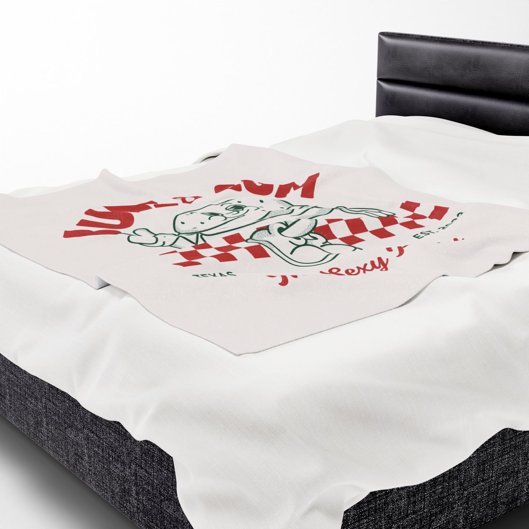 The Sexy Patty | Mix & Match Velveteen Fun-Flirty Lovers’ Blankets