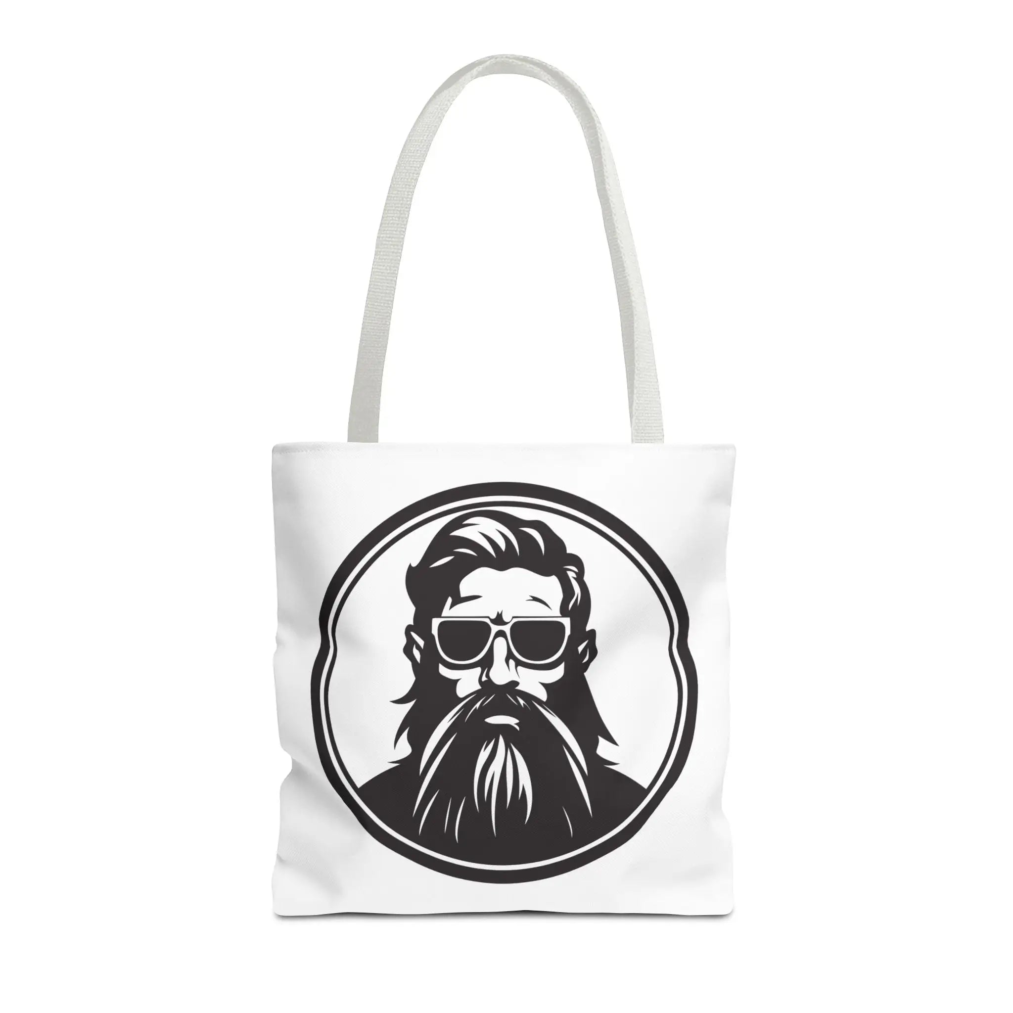 Just Cool Bearded Man Tote Bag