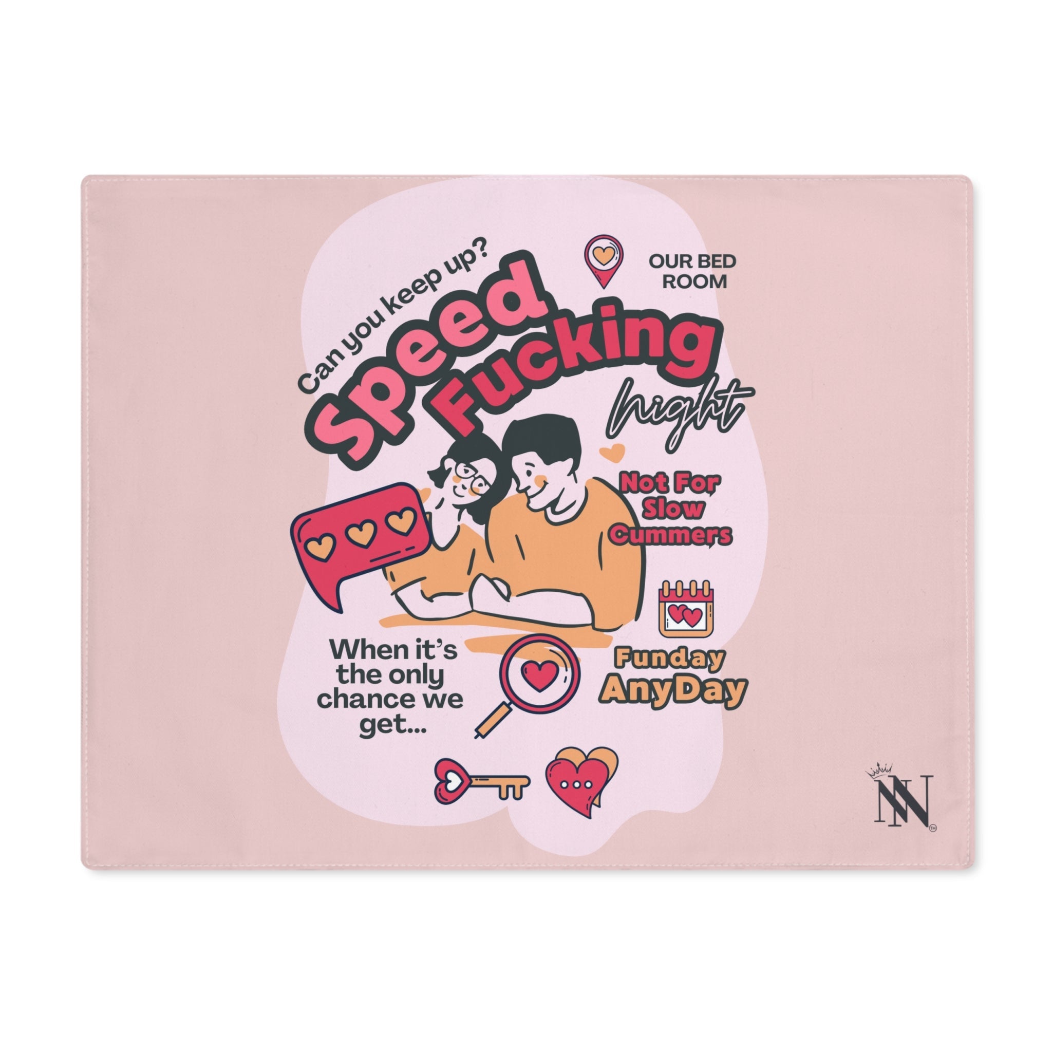 Speed Fucking Night | Mix & Match Playful Fun-Flirty Lovers’ Toy Mats