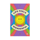Life Feels Wonderful Retro | Nectar Napkins Classic Fun-Flirty Lovers’ Towels