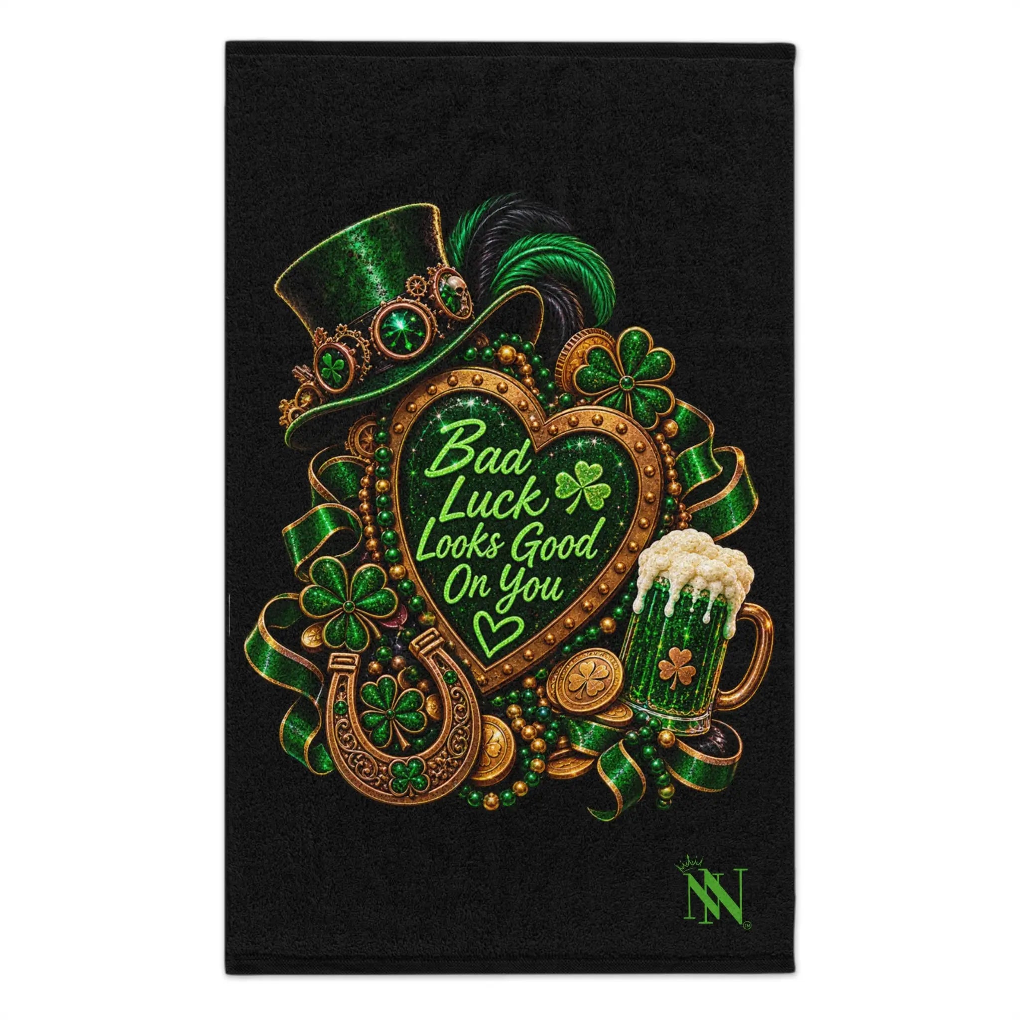 Bad Luck Looks Good on You Irish Sex Towel