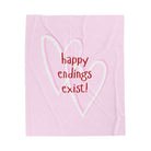Happy Endings Exist! Two Hearts | Mix & Match Soft Fun-Flirty Lovers’ Blankets