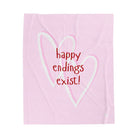 Happy Endings Exist! Two Hearts | Mix & Match Soft Fun-Flirty Lovers’ Blankets