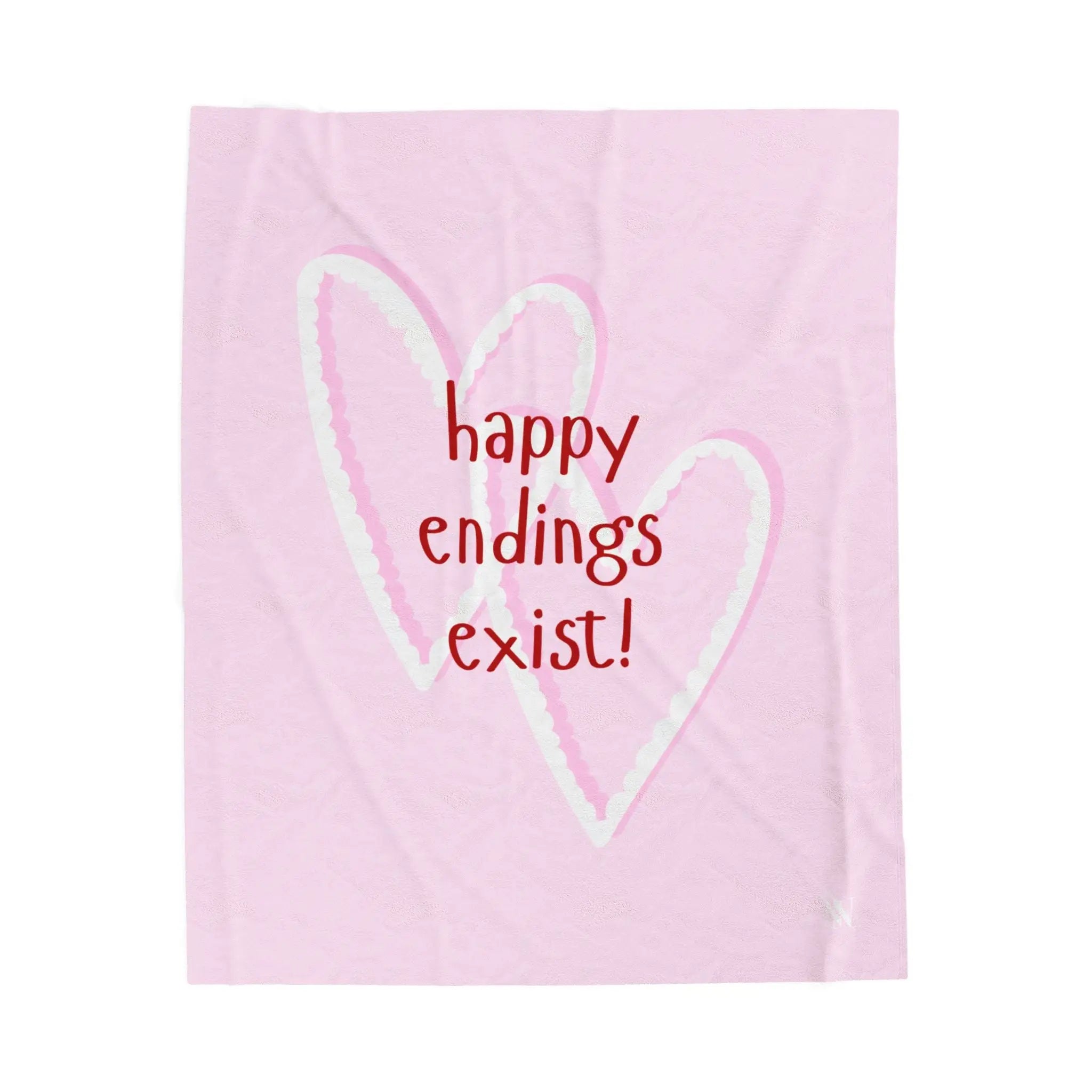Happy Endings Exist! Two Hearts | Mix & Match Soft Fun-Flirty Lovers’ Blankets