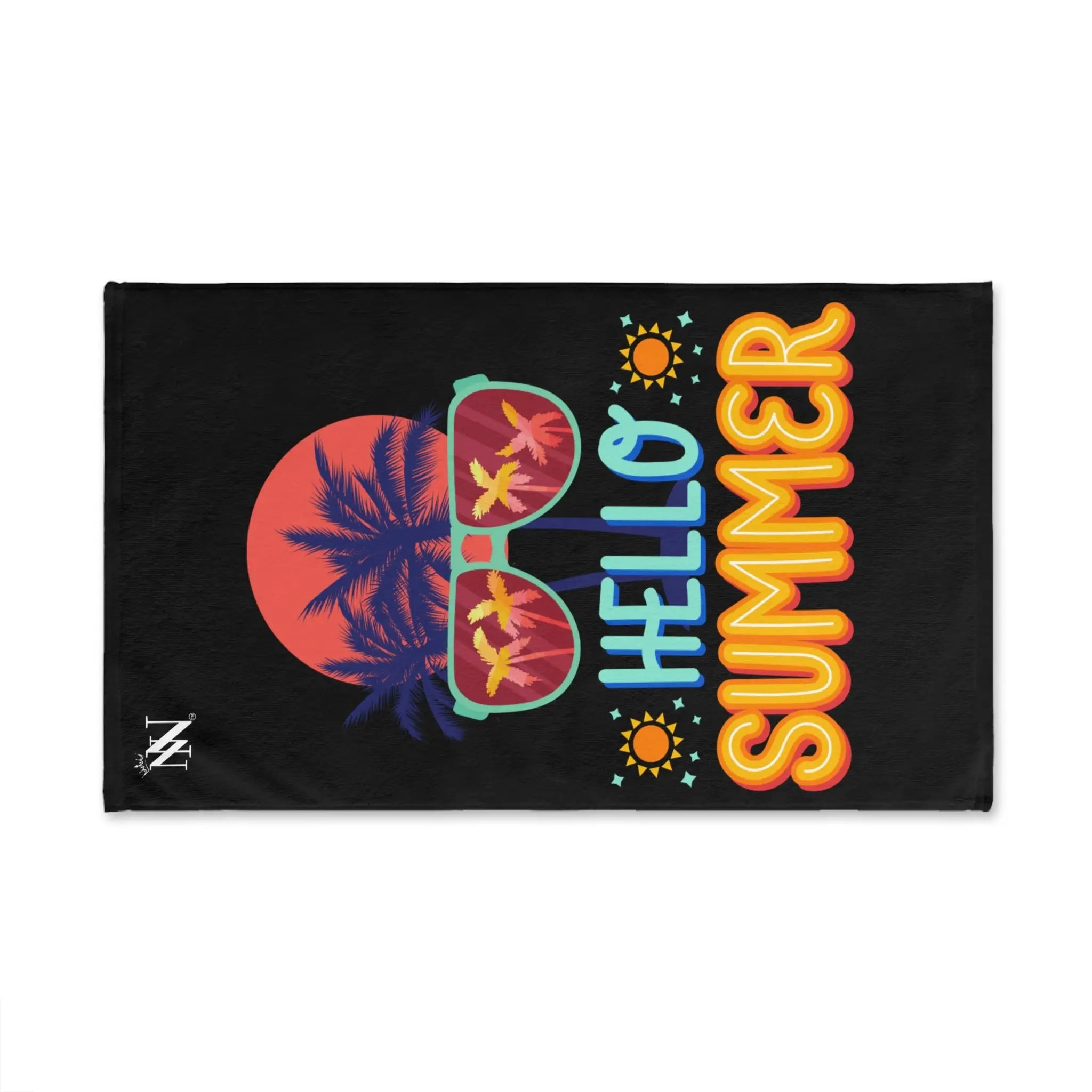 Hello Summer Tropical Sunglasses Cum Towel