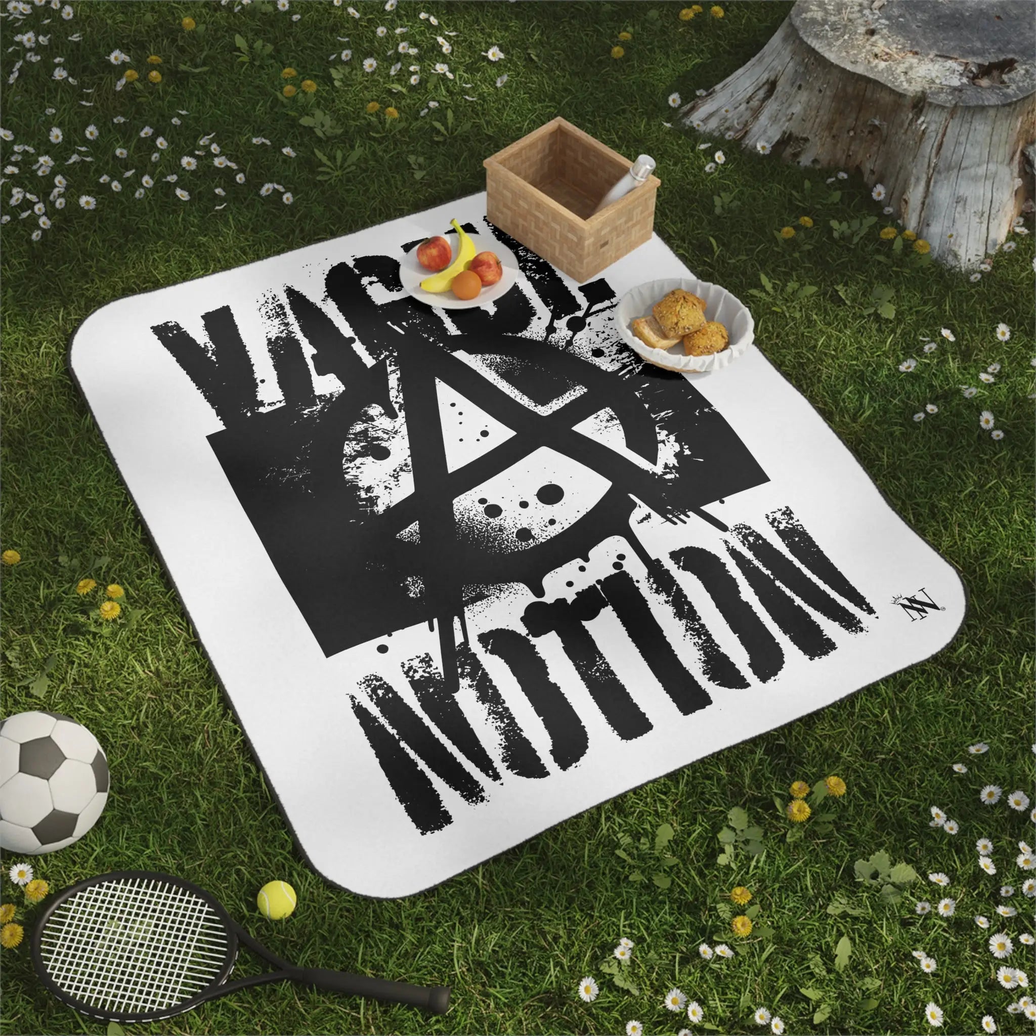 Vague Notion Anarchy | Mix Match Fun-Flirty Lovers’ Water-Resistant Blankets