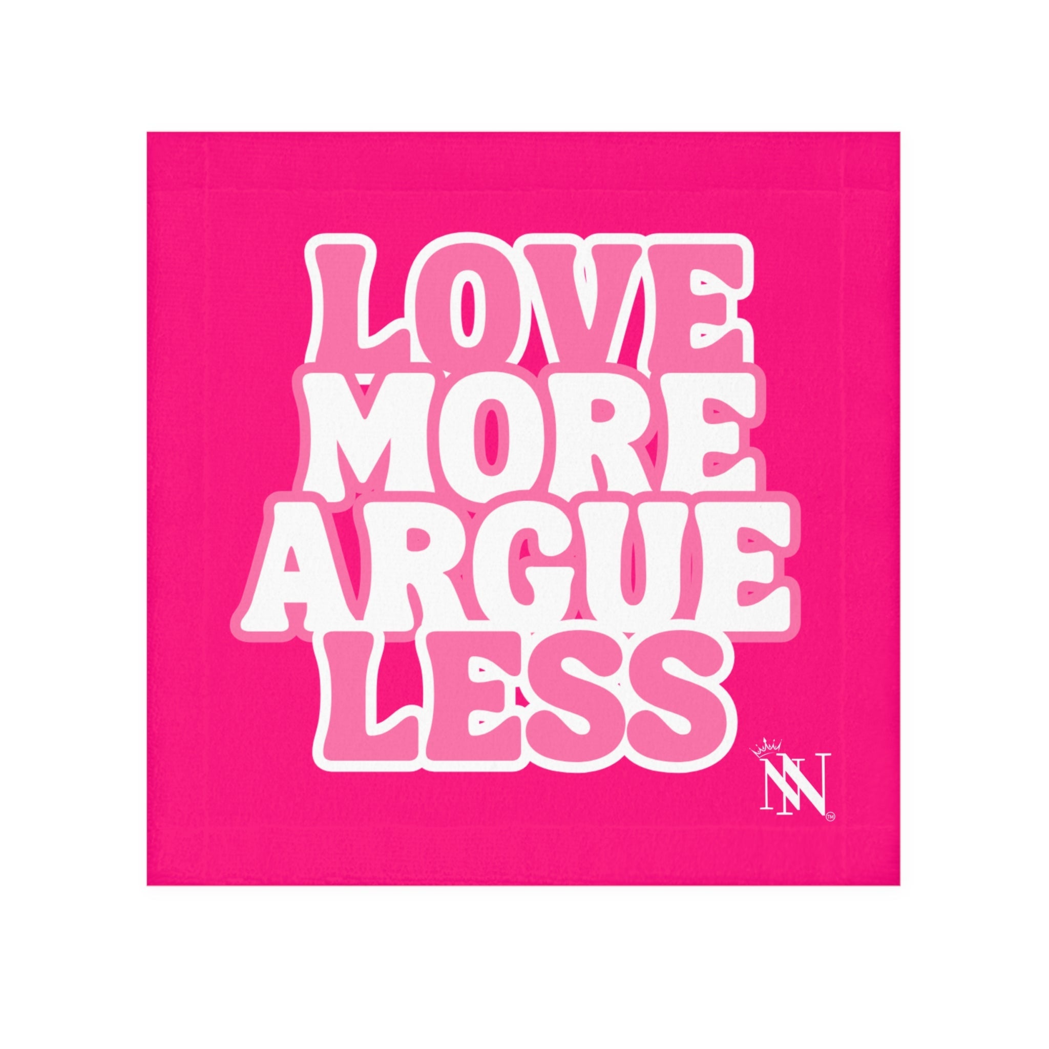Love More Argue Less | Mix & Match Lils’ Fun-Flirty Lovers’ Towels