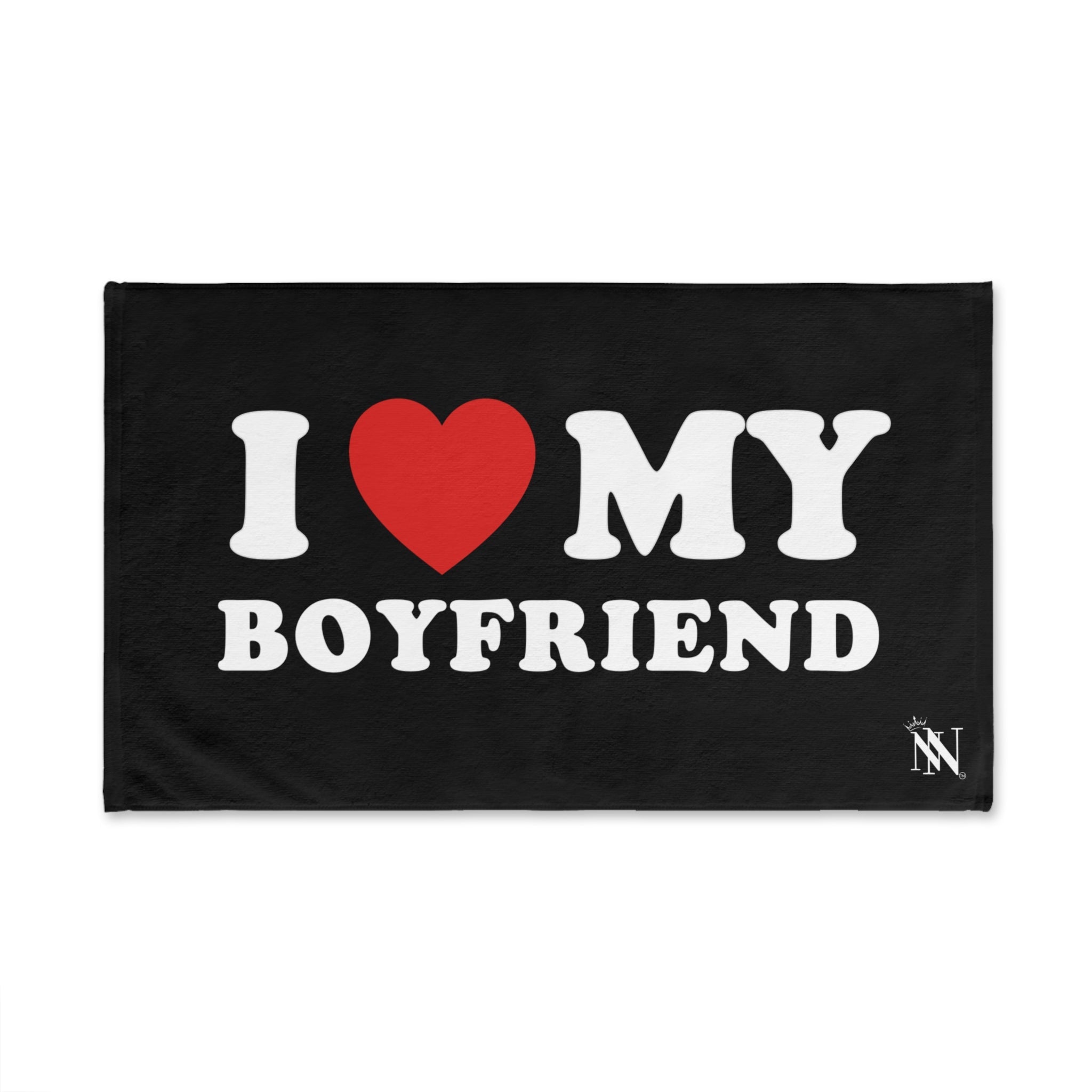 I Love My Boyfriend | Mix & Match Classic Fun-Flirty Lovers’ Towels