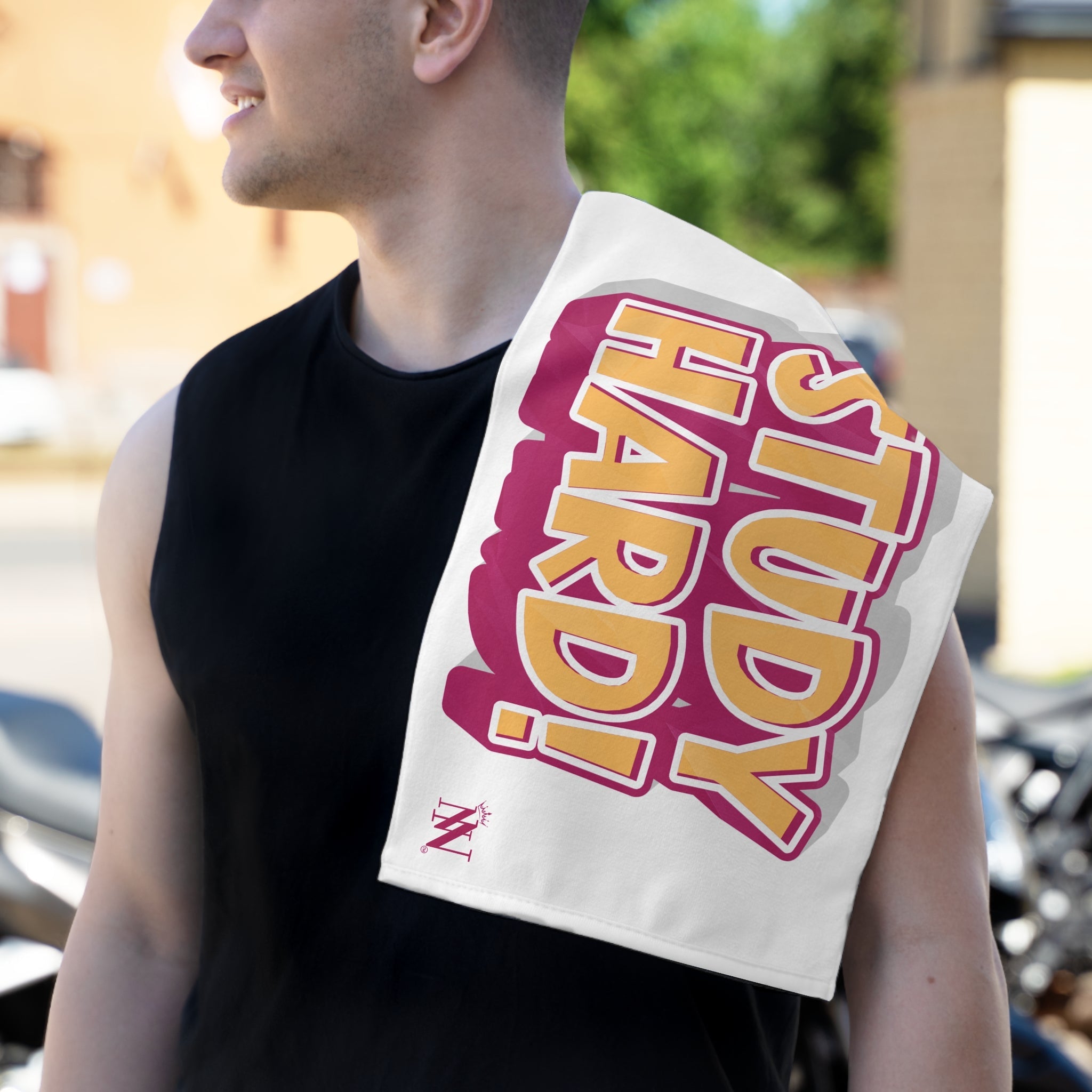 Study Hard! | Mix & Match Soft Fun-Flirty Lovers’ Towels