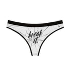 Break It. | Mix & Match Women’s Fun-Flirty Lovers’ Thongs