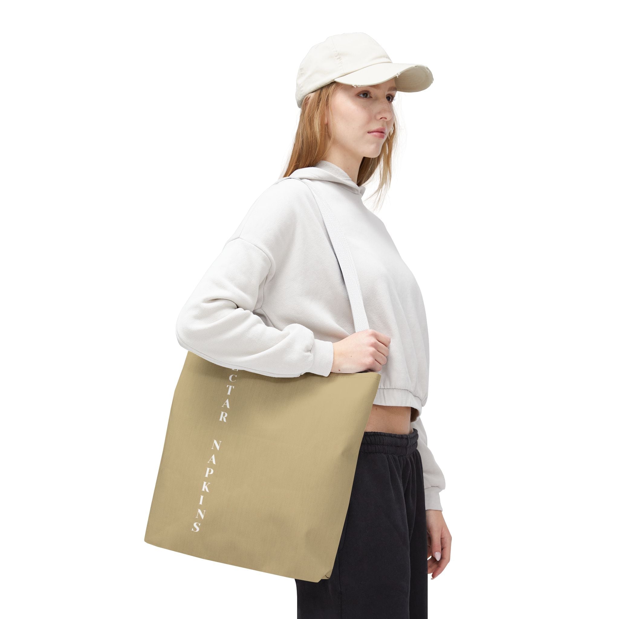 Nectar Napkins Brand Gold Tote Bag