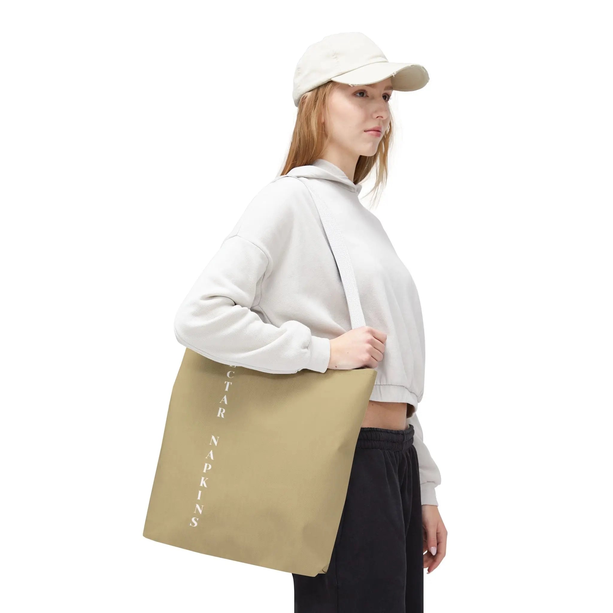 Nectar Napkins Brand Gold Tote Bag
